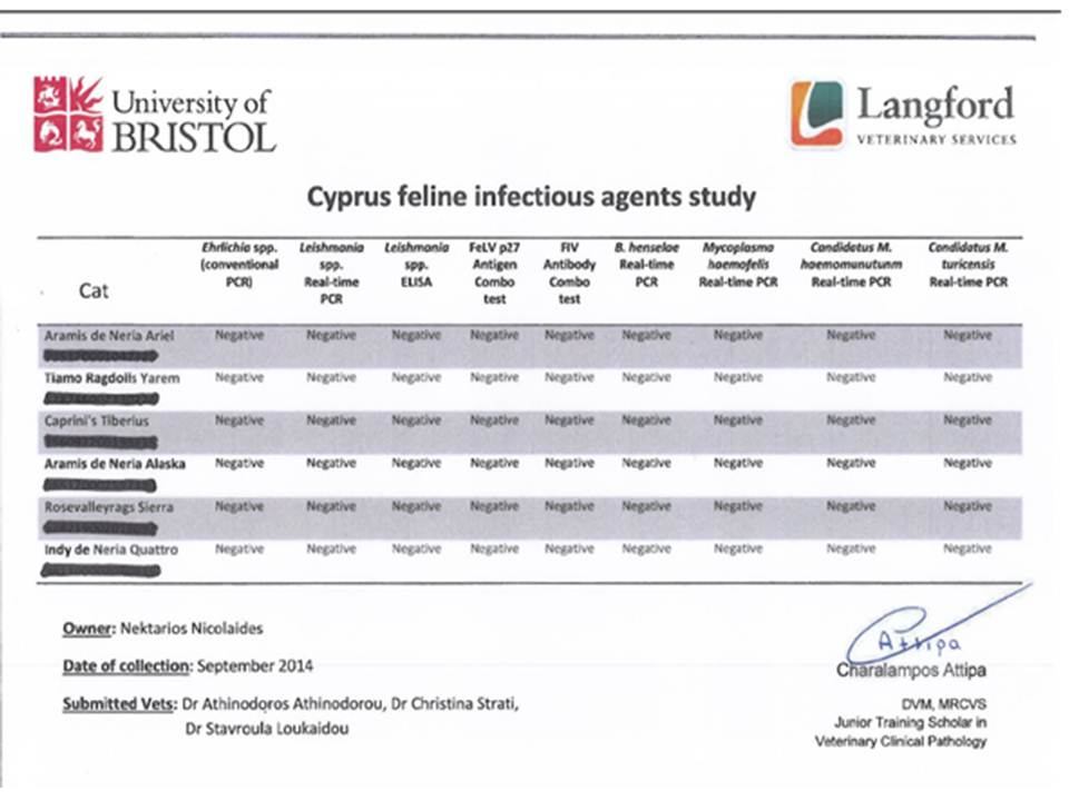 Tests University Bristol